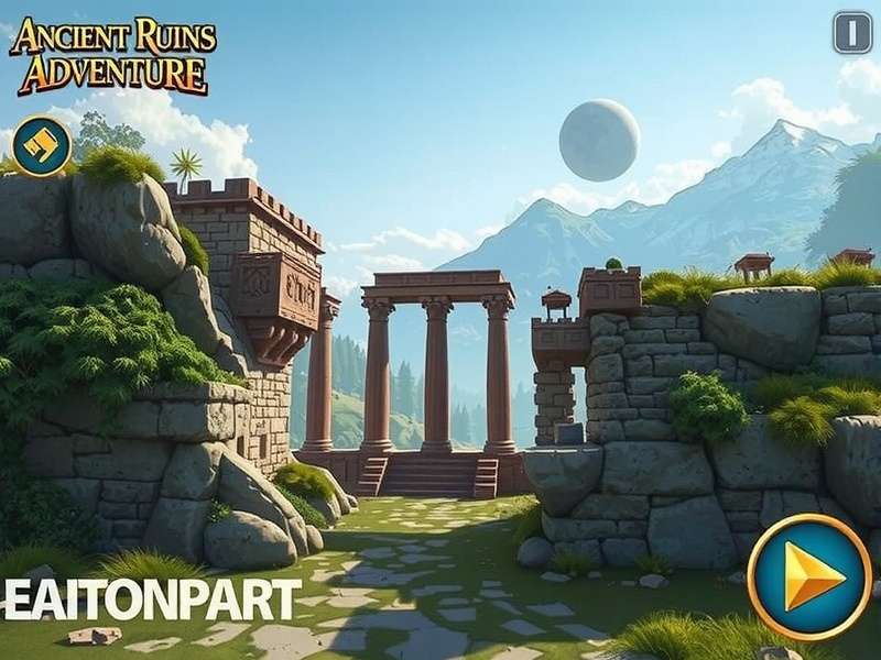 Ancient Ruins Adventure Gameplay Screenshot